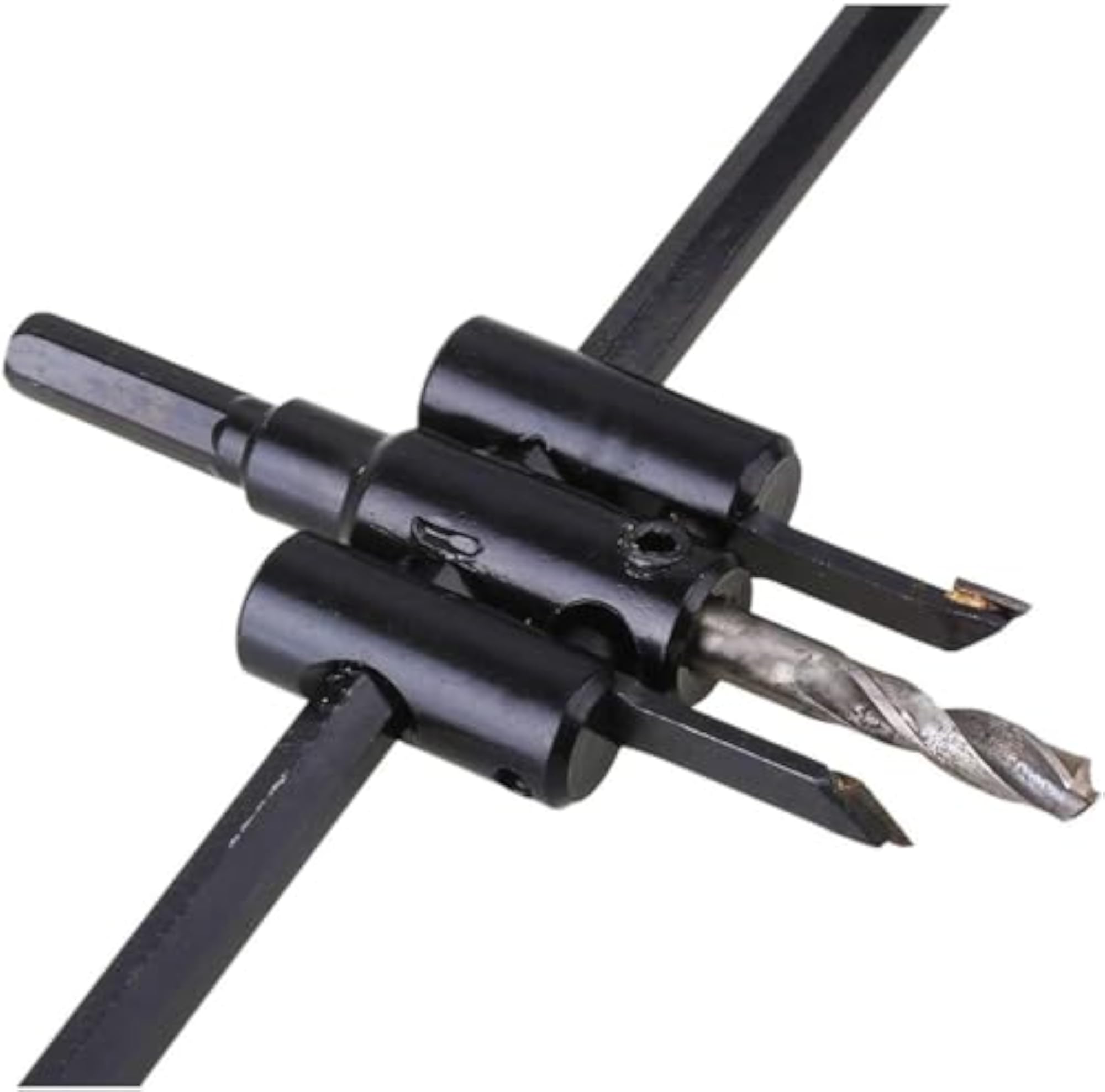 Metal Wood Circle Cutter Kit Hole Saw Drill Bit