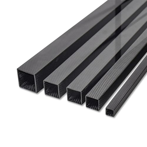 1 Piece of High-Strength 3KFull Carbon Fiber Square Tube Length 1000mm OD 8 10 12 14 15 16 18 20 22 24 25mm Plain Matte Surface 3K Carbon Fiber Square(14x14x10mm 1Pcs)