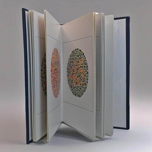 KASHSURG Ishihara Test Chart Books, for Color Deficiency_(Pack of 5)