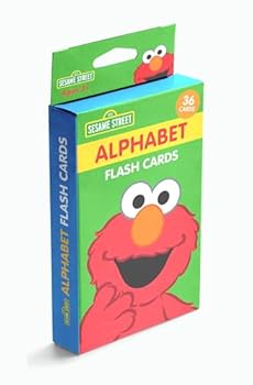 Paperback Sesame Street Educational Flashcards-Abc's Alphabet with Elmo Book