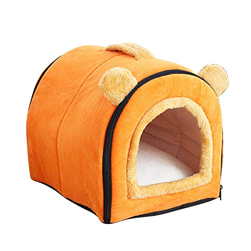 Boodtag Hunde Plüschhäuser warme Höhlen zusammenklappbar langlebig bequem Katze Haustier Herbst Winter Bett Matte