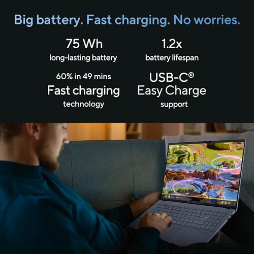 Image of ASUS Vivobook S 16 OLED, Intel Core Ultra 9 185H, Built-in AI, 16.0-inch 3.2K OLED 120Hz,Thin & Light Laptop,Intel Arc(16GB /1TB SSD /Win11 /Office 2021 /Backlit /75WHr /Neutral Black /1.5 Kg),S5606MA-MX952W