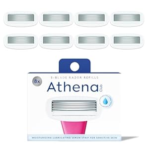 Athena Club Women’s Razor Blade Refills – 8 Count