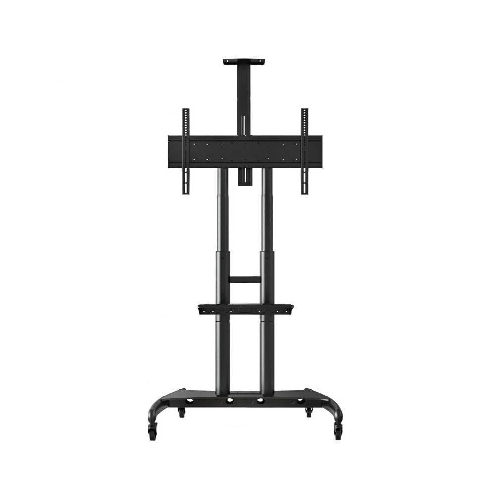 Stand per Monitor Touch 65"-75", Altezza Regolabile, Ruote Autobloccanti, Attacco VESA Universale, Supporto Webcam Integrato, Struttura Robusta (EB-TSTR-033)