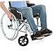 TOPPERFUN 4pcs Wheelchair Front Wheel Replacement Parts Sturdy Universal Small Wheels for Manual Wheelchairs Compatible Models