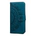 Produktbild Huawei P30 Lite Handyhülle Handytasche Mandala Muster Huawei P30 Lite Hülle Case PU Leder Tasche Flipcase Cover Schutzhülle Ständer Geldklammern Magnet Klapphülle Schale Bumper hardcover Blau