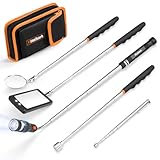 Gifts for Men, Extendable Telescoping Magnetic Pickup Tools Set, Anniversary Birthday Gift for Men Dad Husband Him, Unique Mens Gifts for Dad Who Have Everything, Cool Gadgets Tools for Men