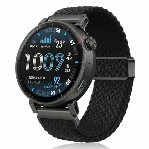 ���v�o���h 22mm Huawei Watch 46mm GT7/GT6/GT5/GT4/GT3/GT Runner 46mm�Ή�Amazfit Active Max/bip 6/Garmin Venu3/Venu4 45mm�A�X�}�[�g�E�H�b�` �x���g 2