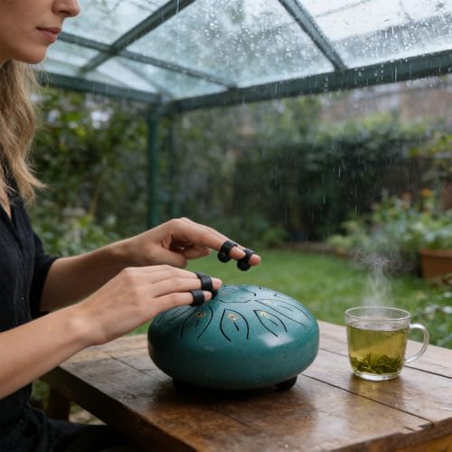 Tambour à main en acier de 20,3 cm contre le stress quotidien - 6