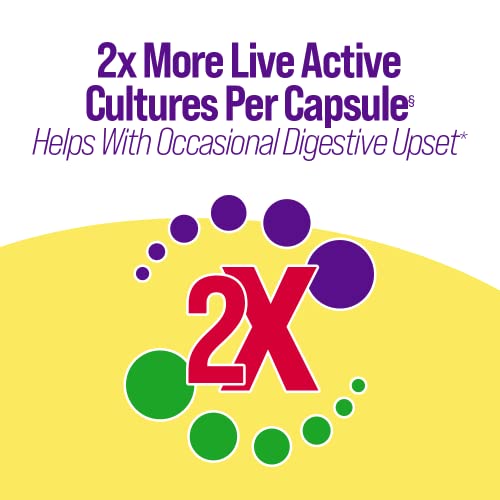 Culturelle Ultimate Strength Daily Probiotic For Women & Men - 20 Count - Digestive Health Capsules, Naturally-Sourced Daily Probiotics For Digestive Health And Immune Support, Gluten Free & Soy Free #TOP5