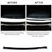 EAGRI Car Rear Bumper Protector Guard for Audi A4 Avant (B9 8W) 2018-2023 2024, Carbon Fiber Sticker Trunk Door Sill Strip Accessory Trim Car Accessories,A90x7mm