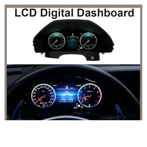 Cuadro digital LCD para Benz Clase E W212 2009-2015 con pantalla de salpicadero virtual 2