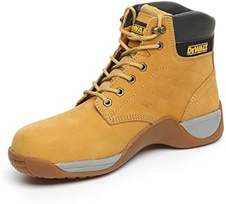DEWALT Men's DEWBUILDWH9 Safety Boots, Yellow, 9 UK