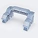 Outland Models Railway Scenery Overhead Footbridge (with Canopy) 1:220 Z Scale