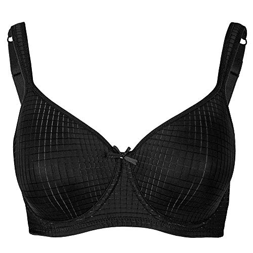 Preisvergleich Produktbild Swegmark - Smooth Line - 16730 - BH mit weichen Bügeln - Schwarz 85D