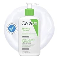 CeraVe Hydrating Cleanser, Face & Body, With 3 essential ceramides & hyaluronic acid, Fragrance & soap free, For normal to dry skin, 236 ml/8 oz