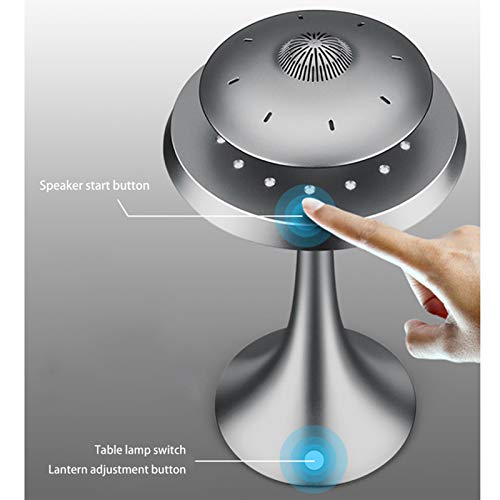 Magnetische UFO Bluetooth Speaker V4.0 Levitatie Audio Kleurrijke Black Technology Gadgets Draadloze Bluetooth Speaker… - Image 4