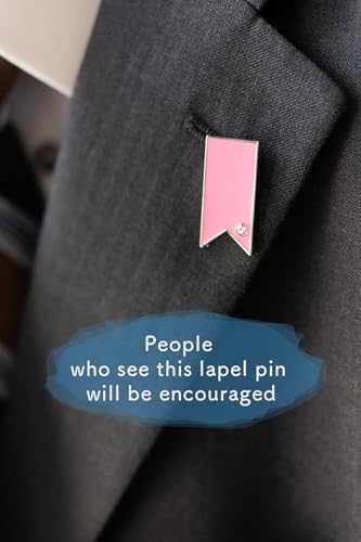 Image of Awareness Ribbon Lapel Pin Ribbon Support Colors Brooch Pin Badges
