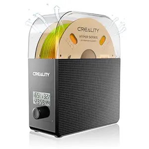 Creality Official Filament Dryer Box with Fan for 3D Printer Filament, Upgraded Filament Dehydrator Storage Box, 360 Hot-air Circulates Heating Compatible with 1.75/2.85mm PLA PETG ABS TPU Material