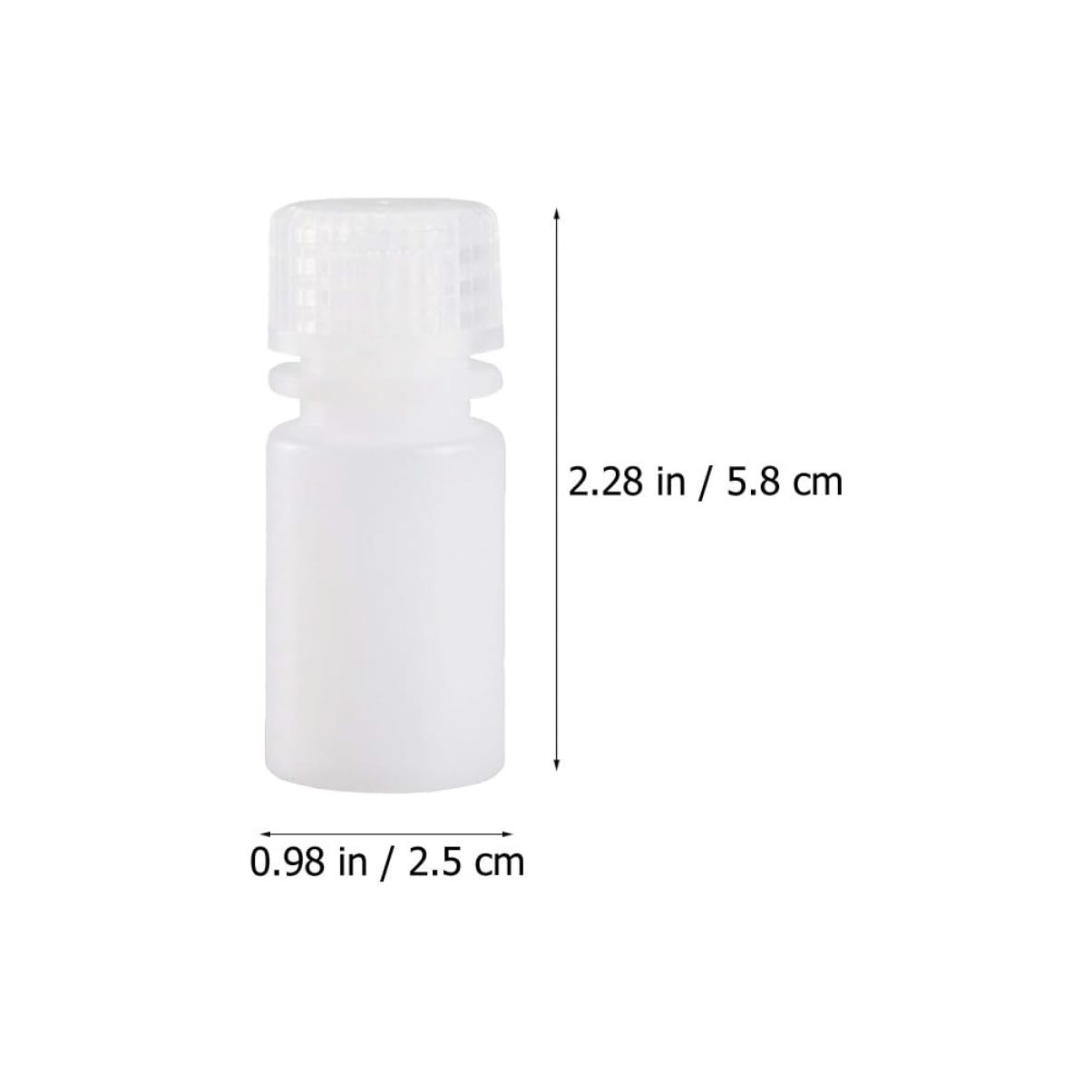Unomor Pcs Acid Alkali Resistant Bottles for Juice Polypropylene Wide Mouth Lab Storage