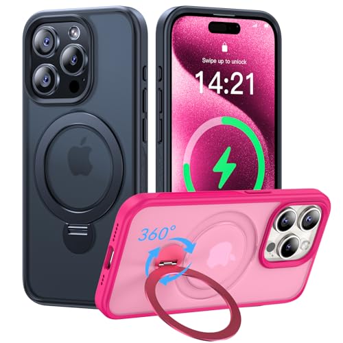 Coque iPhone 15 Pro antichoc à protection militaire avec anneau MagSafe intégré