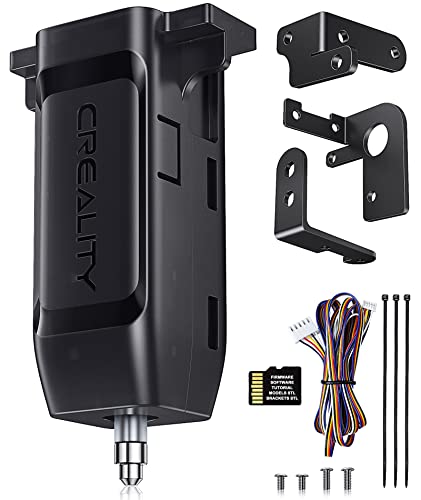 CR Touch 2022 Upgrade Noiseless Auto Leveling, with Beginner Software Pack, Creality 3D Printer Bed Leveling Sensor Kit for Ender 3 Pro/ Ender 3 V2/ Ender 3/ Ender 5/ Ender 5 Pro