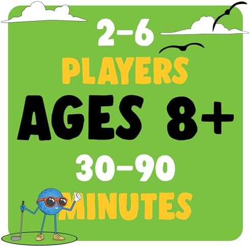 Play Nine - The Card Game of Golf, Best Card Games for Families, Strategy Game for Couples, Fun Game Night Kids, Teens and Adults, The Perfect Golf Gift
