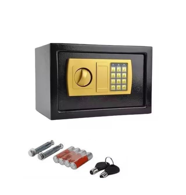 IRON SAFE LOCKER | Style Book Safe with 2 Key Lock | Portable Hidden Cash Safe Box for Money, Jewelry, Passports, Cards & Important Documents | Security Locker | SIZE 12.5 * 8 INCH-image-48