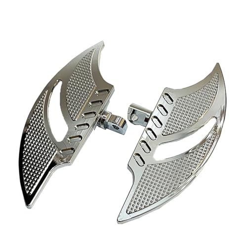 Repose-pieds moto chrome en aluminium CNC haut de gamme pour custom Touring