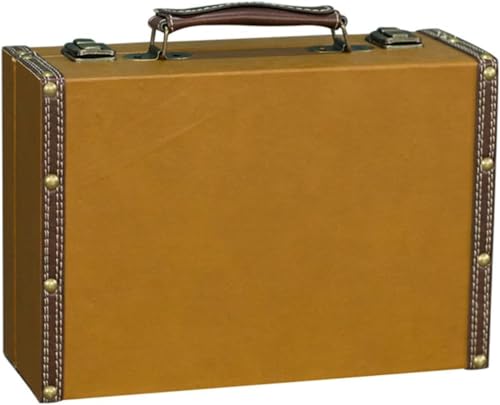 [SLLS] �g�����N�P�[�X �A���e�B�[�N �X�[�c�P�[�X ���B���e�[�W �ؐ��ו����[ �{�b�N�X �z�[���X�g���[�W �f�B�X�v���C ������ �B�e�p �����o�b�N�� PU���U�[ (28*19*10CM,07)