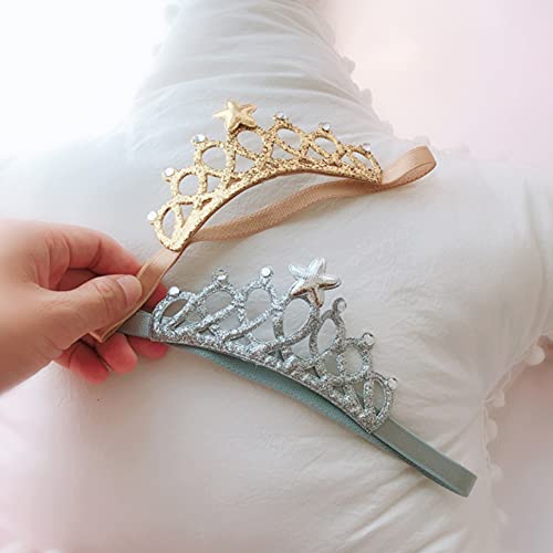 6 PCS Princess Tiara, Bambini Ragazze Principessa