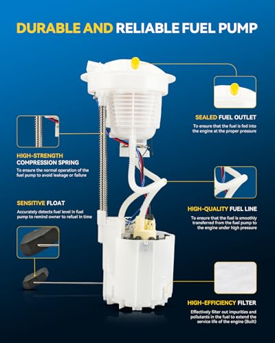 Image of PHILTOP Electric Fuel Pump Assembly FG2117 Fit for Dodge Ram 2500