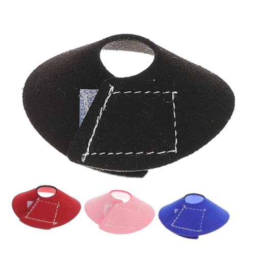 GRIRIW Pcs Parrot Neck Collar Collar Medium for Monk Parakeets Quaker Parrots Feather Protection Soft Liner