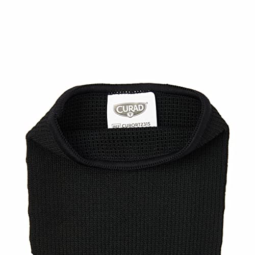 Image of CURAD Knee Support for Men & Women, Elastic, Pull-Over, Knee Brace for Running Knee Pain, Workout Sports Knee Brace, Black, Small
