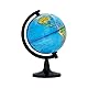 EXERZ 10cm Schülerglobus - Englische Karte - Mini Globus Bildung Drehbarer - Lehrmaterial Globen Politische Karte - Durchmesser 10cm