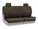 Coverking Custom Fit Rear 50/50 Bench Seat Cover for Select Chevrolet Tahoe Models - Velour (Taupe)