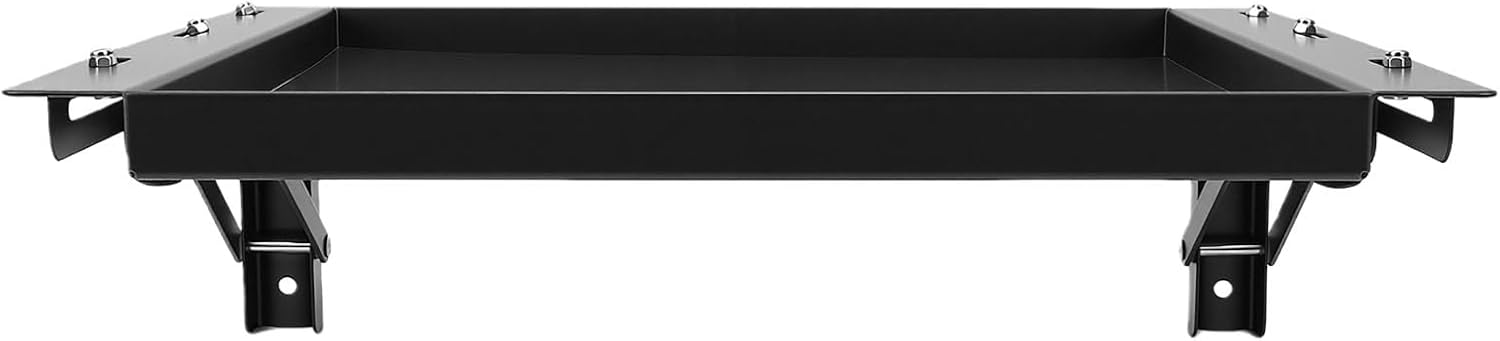 Fafeicy Toolbox Foldable Work Table, Magnetic Folding Side Tray Durable Alloy Construction, Max Load 100 lbs, Ideal for Workshops and Garages