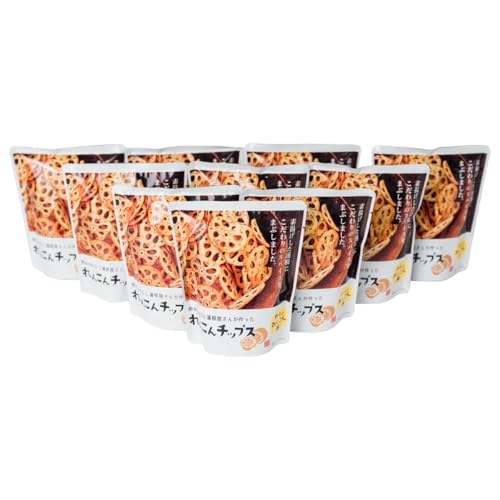 蓮根チップス(からし蓮根味)20g×5袋 れんこん