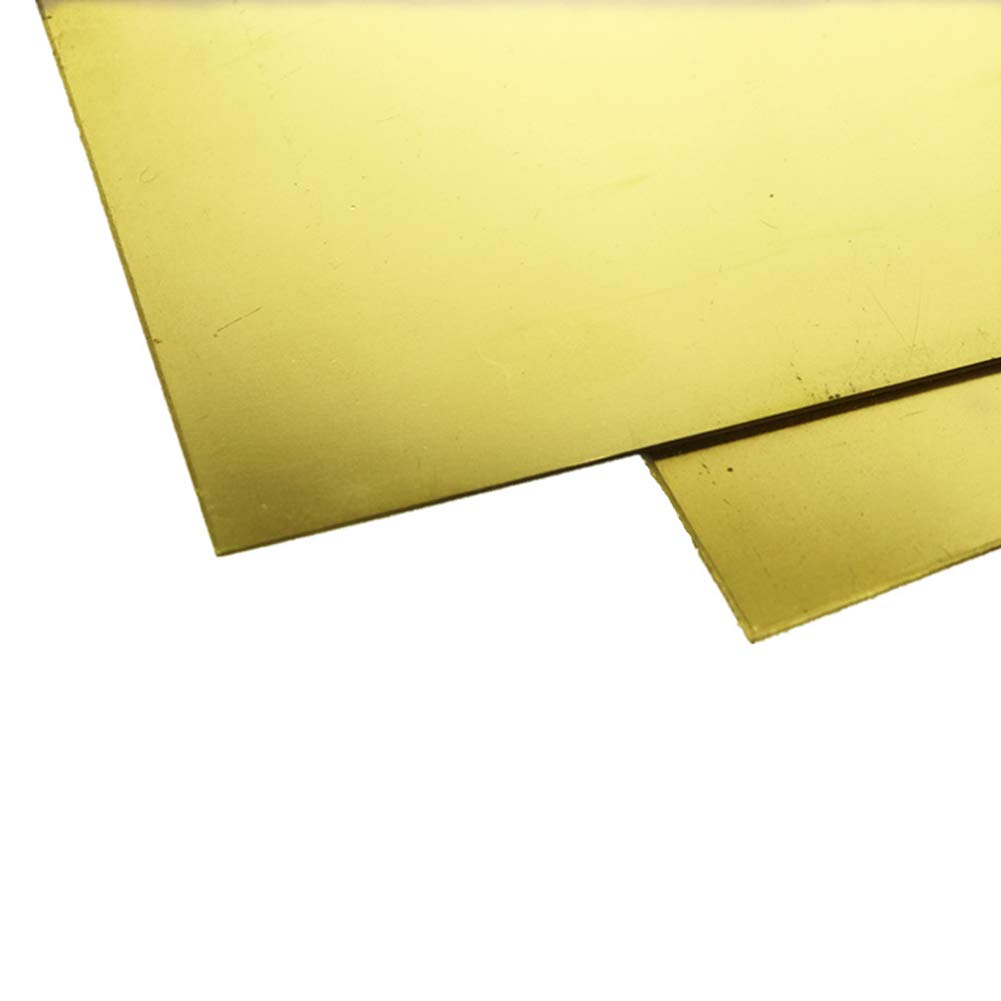 Kupferblech, 99,9% Kupferblech, Rohstoffe für Schmuck, Kunsthandwerk, Reparaturen, Emaillieren (200 x 200 x 2,5 mm), 5 Blatt/5 Blatt