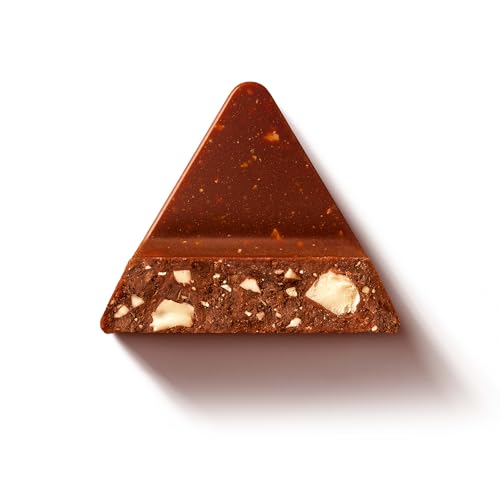 TOBLERONE Milk Chocolate Bar with Honey and Almond Nougat, Bulk Chocolate, 12 - 3.52 oz Bars