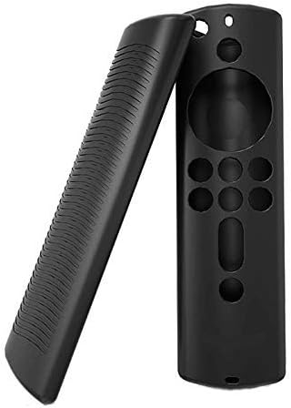 Brain Freezer Silicone Cover/Case for Fire TV 4K/Fire TV/Compatible with All 2nd Gen Alexa Voice Remote Control Black (Remote Not Included)