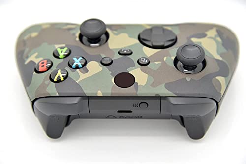 Wireless Custom Controller Compatible with PC, Windows 10+, Series X/S & One (Series X/S Green Camo) - Image 4