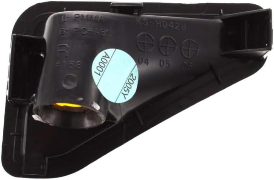 For 2003 04 05 06 07 2008 Honda Element Pair Driver and Passenger Side Turn Signal/Side Marker Light With Bulbs Included HO2550125 HO2551125 | 33851-SCV-A11ZB 33801-SCV-A11ZB