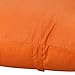 Thmyo 4-Pack 100% Cotton Comfortable Solid Decorative Throw Pillow Cases Fall Square Cushion Cover Pillowcases Sublimation Blank Halloween Thanksgiving DIY Throw Pillowcases(18x18inch/45x45cm,Orange)
