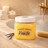 French Tendance- Gommage Corporel - Exfoliant et Hydratant Doux pour tout Type de Peau - Senteur Vanille - 470 gr