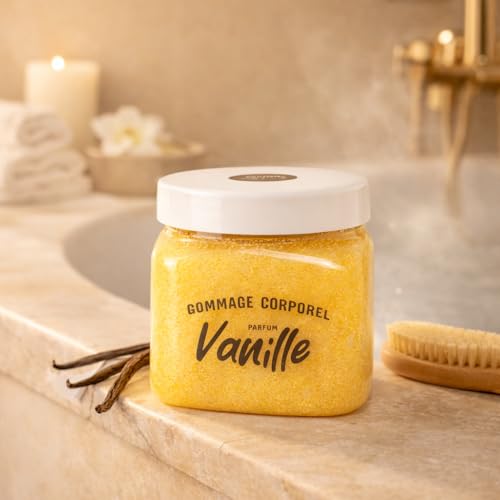 French Tendance- Gommage Corporel - Exfoliant et Hydratant Doux pour