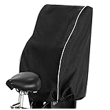 自転車 チャイルドシート カバー 後ろ 子供乗せ 防水 撥水加工 210Dナイロン ヘッドレスト付きチャイルドシートに対応 日よけ 雨よけ GyuPit