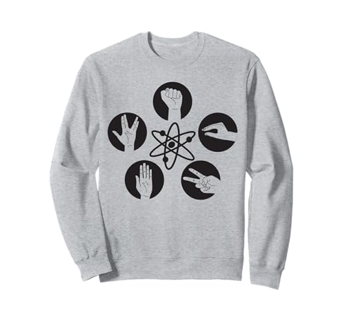 US Big Bang Theory +Logo Rock Lizard Spock 01 Sudadera