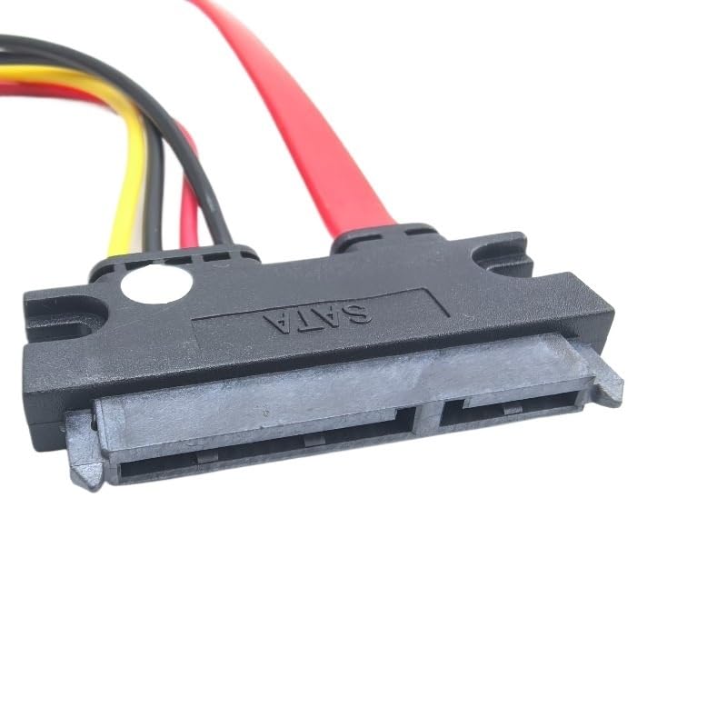 Cable de datos YSAOZI 22pin a 7P SATA 4P Power 2en1 miniatura 3