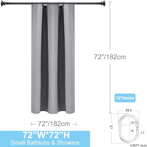 Consejos para Comprar Cortinas de baño de tela los 5 más buscados. 3 Imagen adicional